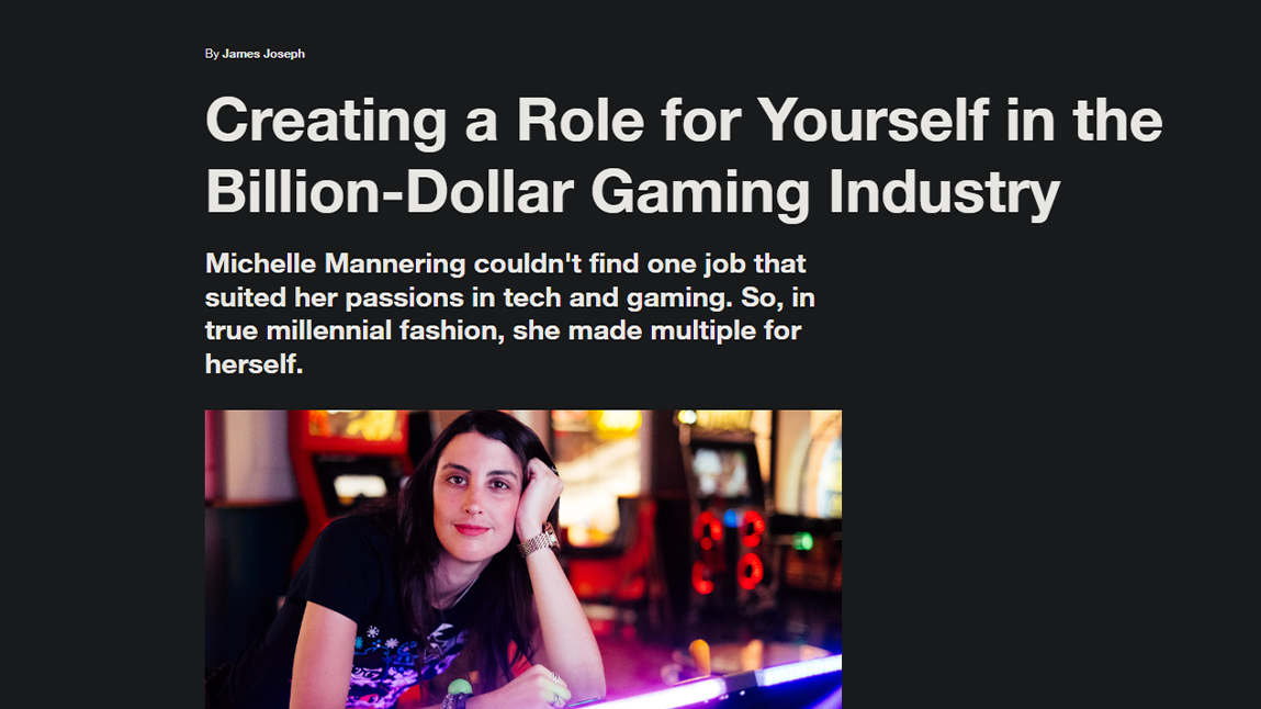 Creating a Role for Yourself in the Billion-Dollar Gaming Industry